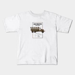 1944 GMC Preston 44 Cargo Trucks Kids T-Shirt